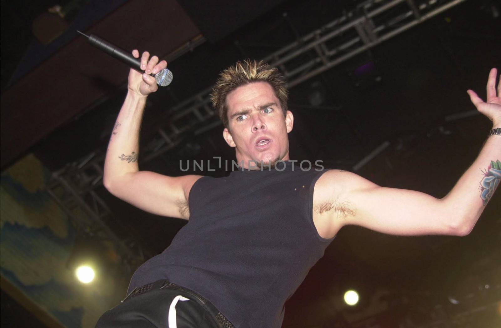 Mark McGrath at the "Drive Me Crazy" launch party, House Of Blues, Hollywood, 04-25-00