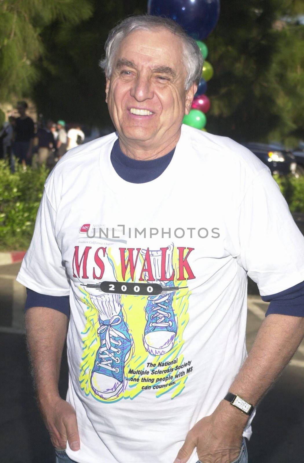 Garry Marshall at the MS Walk 2000, where the cast of "Laverne and Shirley" reunited. Burbank, 04-09-00