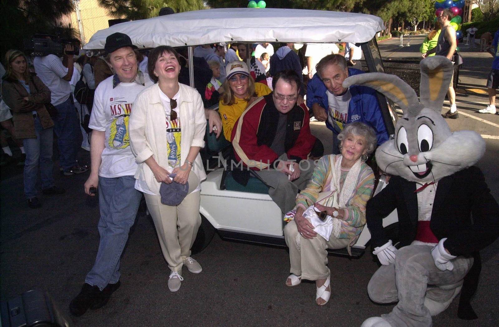 Cast of Laverne and Shirley at the MS Walk 2000, where the cast of "Laverne and Shirley" reunited. Burbank, 04-09-00