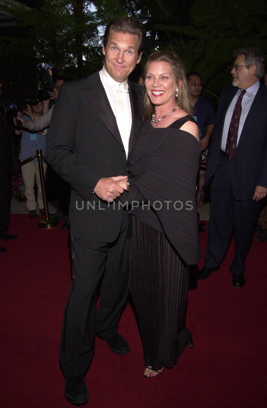 Jeff and Susan Bridges at the 4th Annual Raul Julia Ending Hunger Fund Benefit, Beverly Hills, 04-30-00