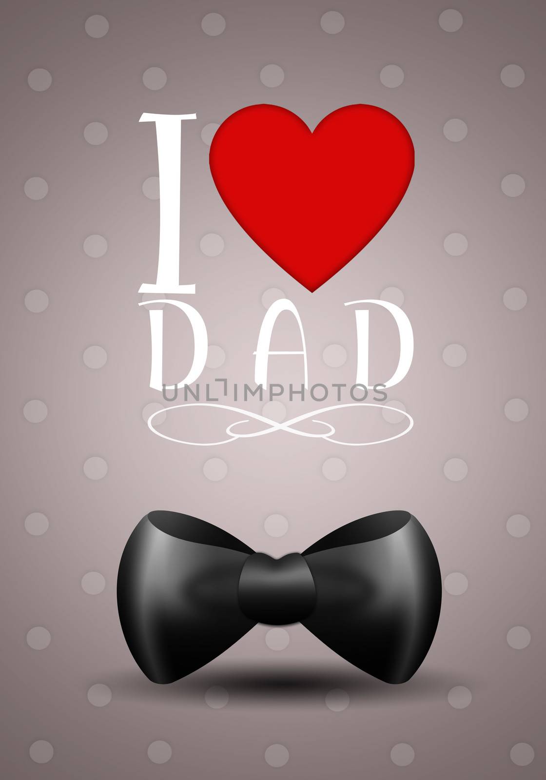 Black bow tie for Father's Day by sognolucido