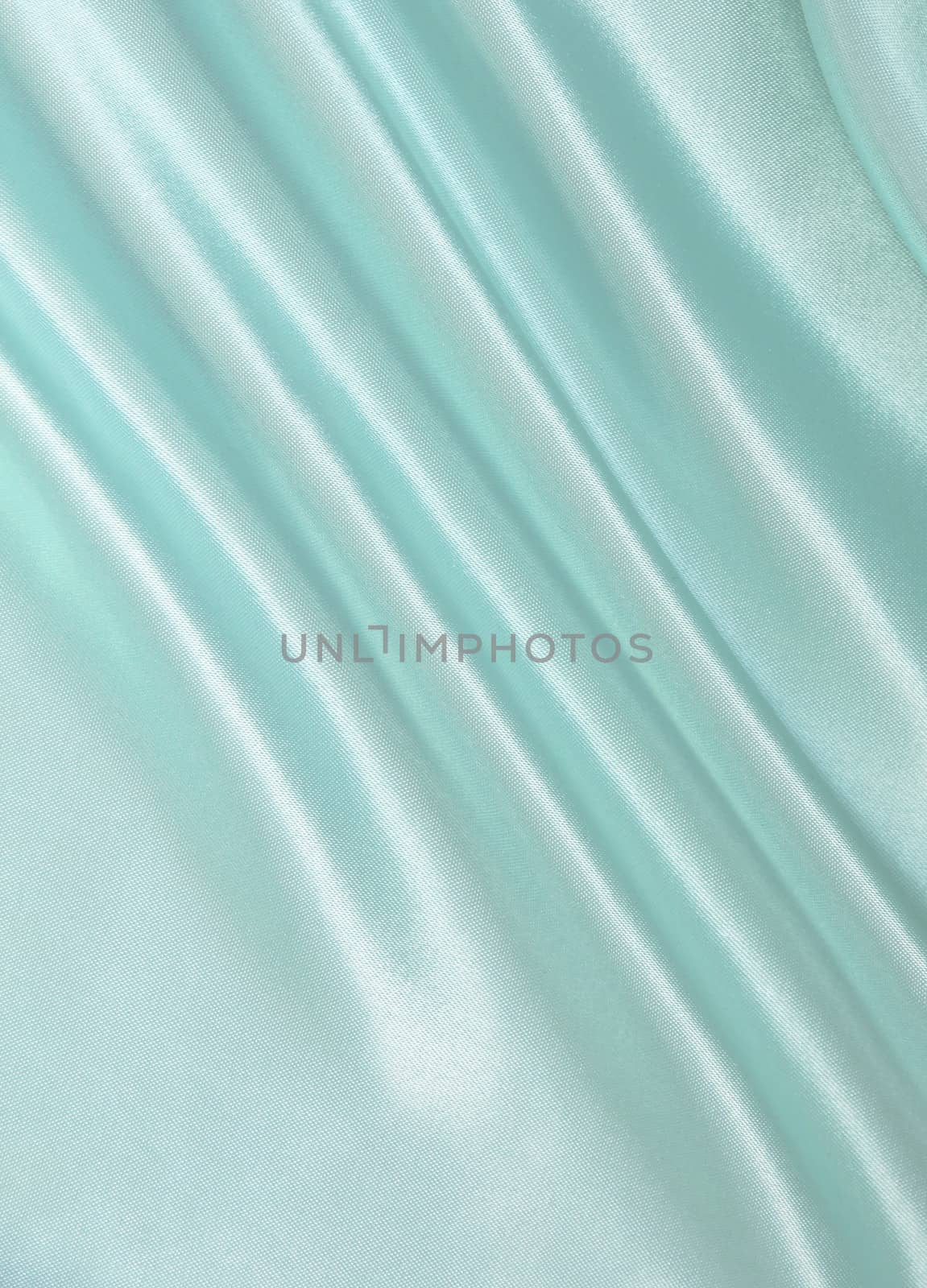 Smooth elegant blue silk can use as background 