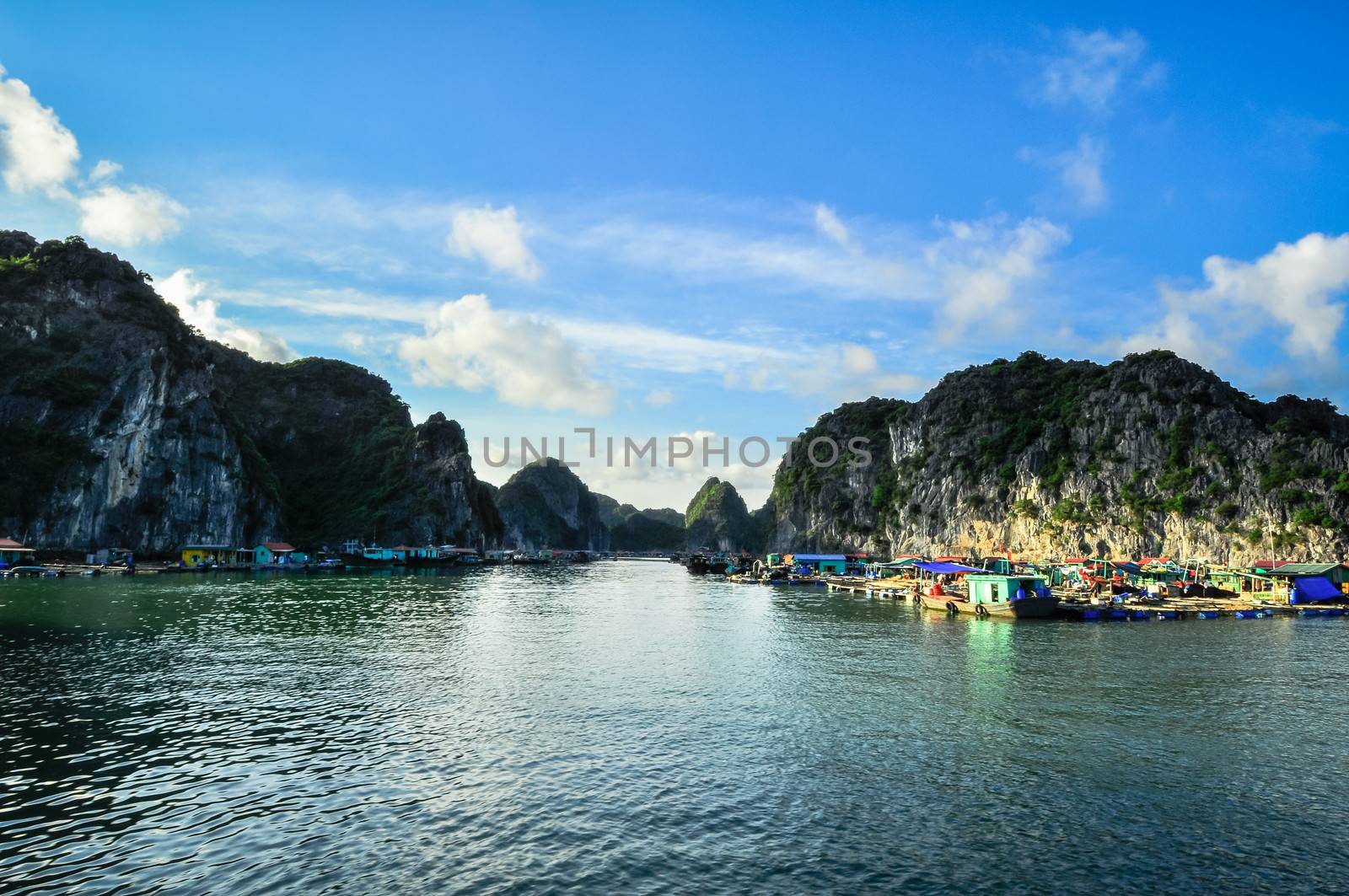 Picturesque sea landscape. Ha Long Bay, Vietnam by weltreisendertj