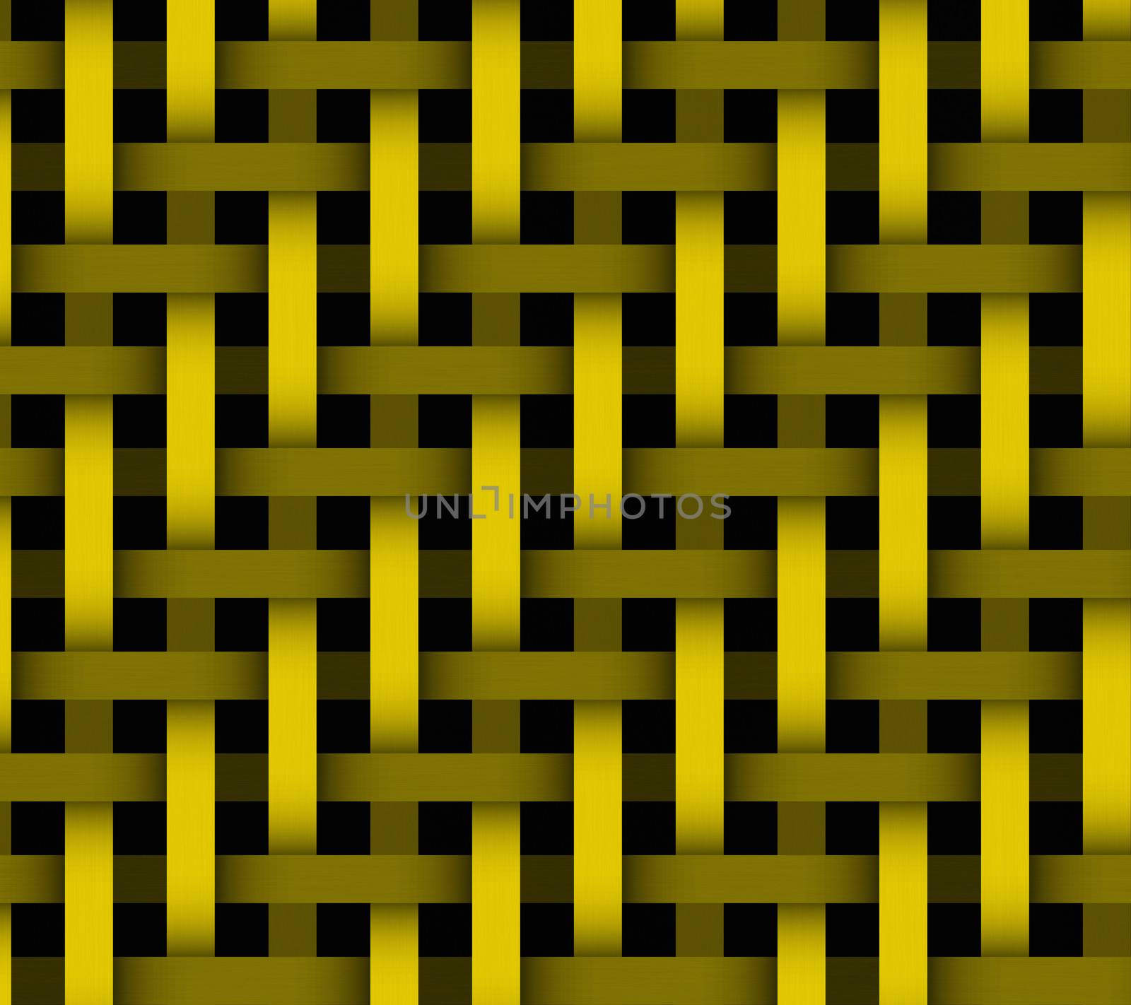 Abstract yellow lines on background