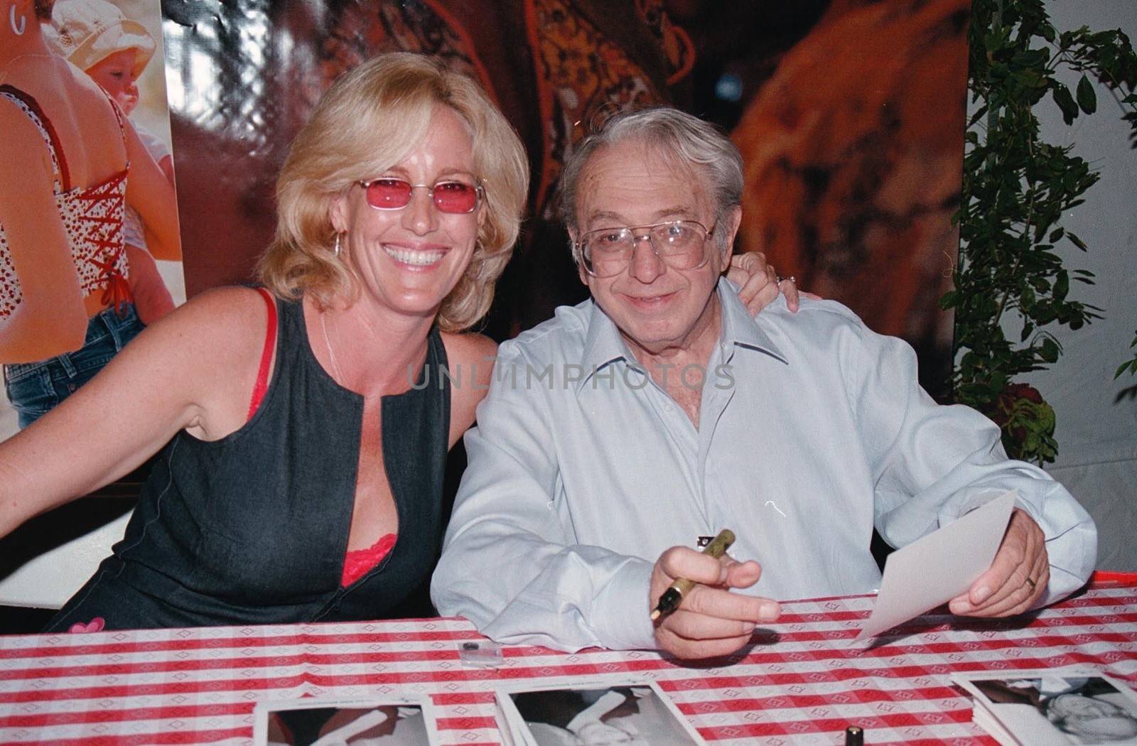 Erin Brockovich and Ed Masry at the video release party for the film in Barstow. 08-15-00