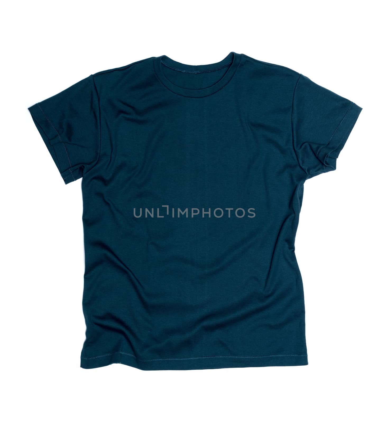 Dark blue tshirt template ready for your own graphics