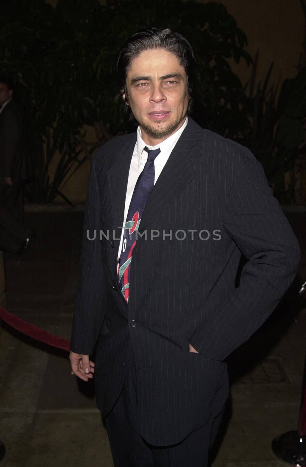 Benecio Del Torro at the premiere of The Way Of The Gun in Hollywood. 08-29-00
