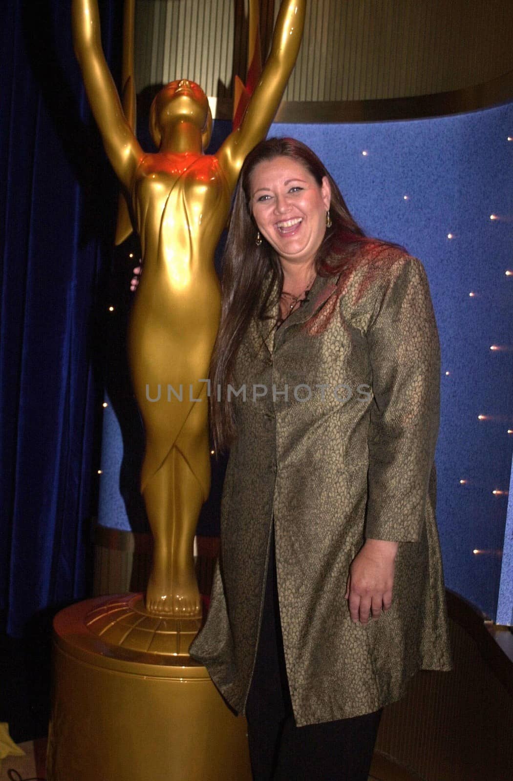 Camryn Manheim at the arrival of the Emmy Statues at Universal Studios. 08-22-00