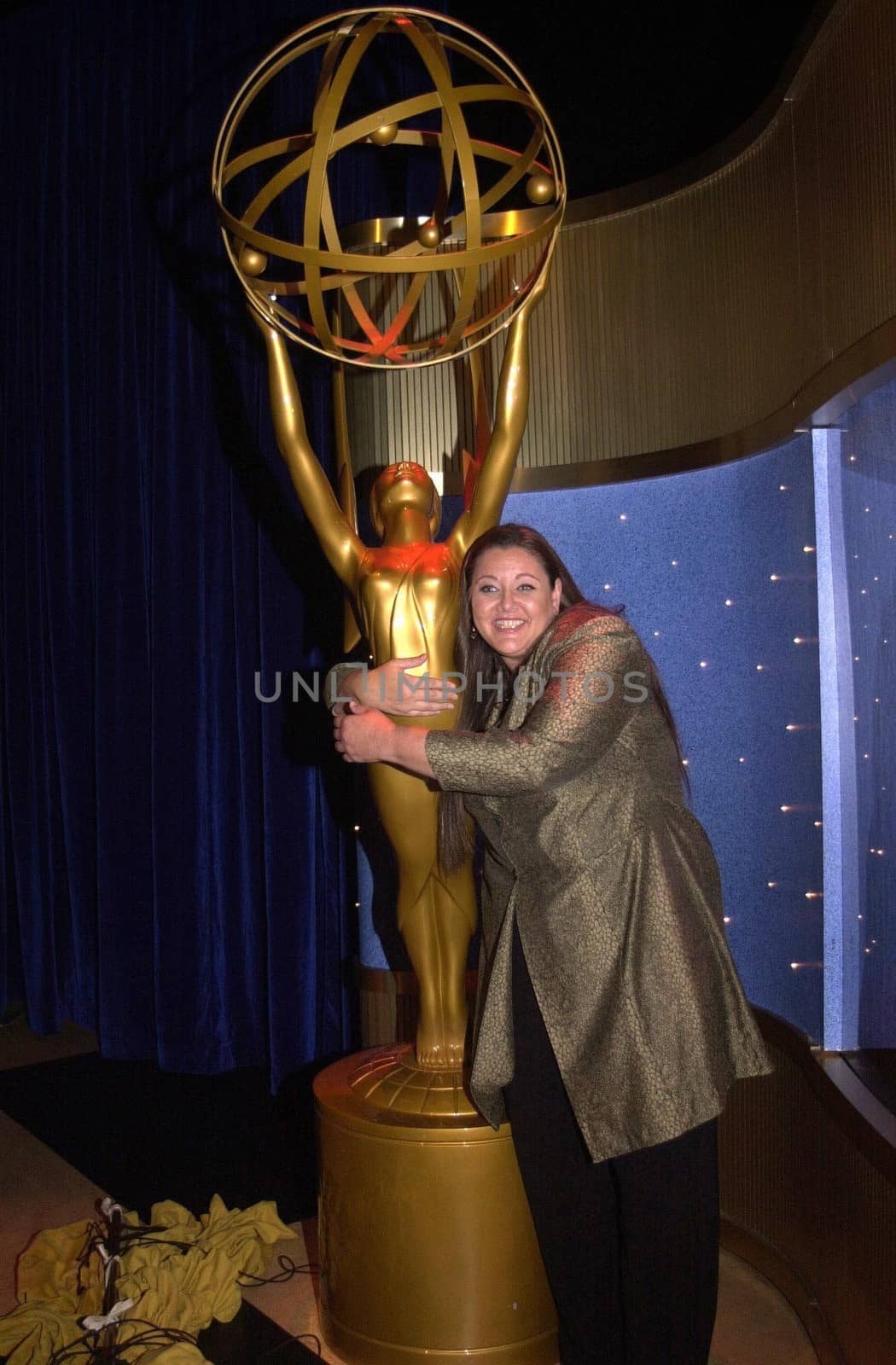 Camryn Manheim at the arrival of the Emmy Statues at Universal Studios. 08-22-00