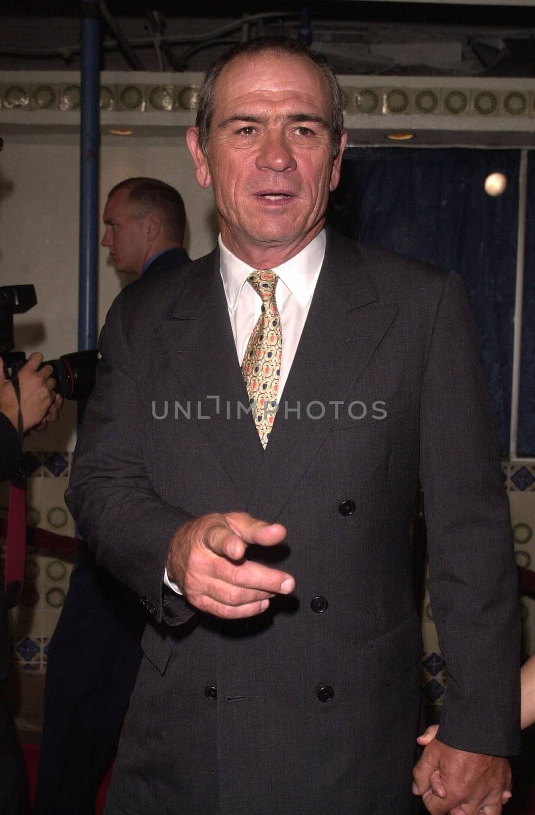 Tommy Lee Jones at the premiere of "Space Cowboys" in Westwood. 08-01-00