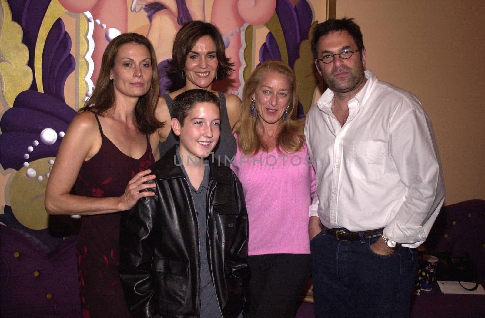 Mel Harris, Polly Draper, Patricia Wettig, Ken Olin and Christopher George Marquette at the premiere of "The Tic Code" in Los Angeles. 08-02-00