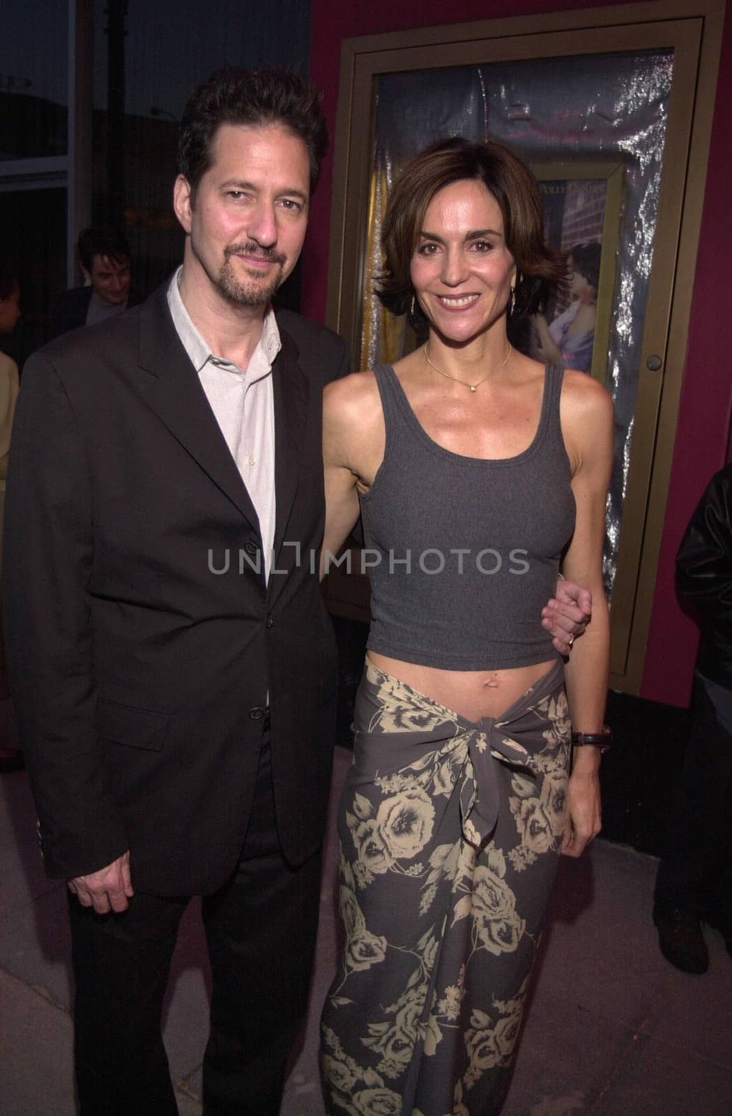 Polly Draper and Husband at the premiere of "The Tic Code" in Los Angeles. 08-02-00
