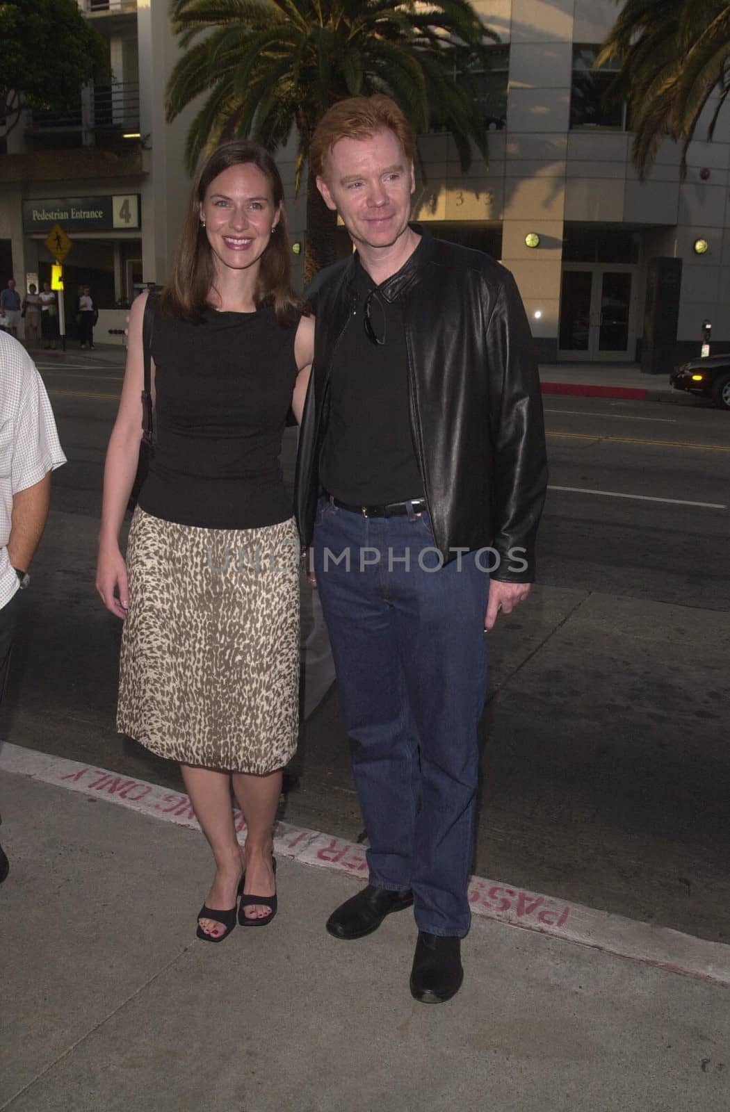 David Caruso and Margaret Buckley at the premiere of "Steal This Movie" in Santa Monica. 08-15-00