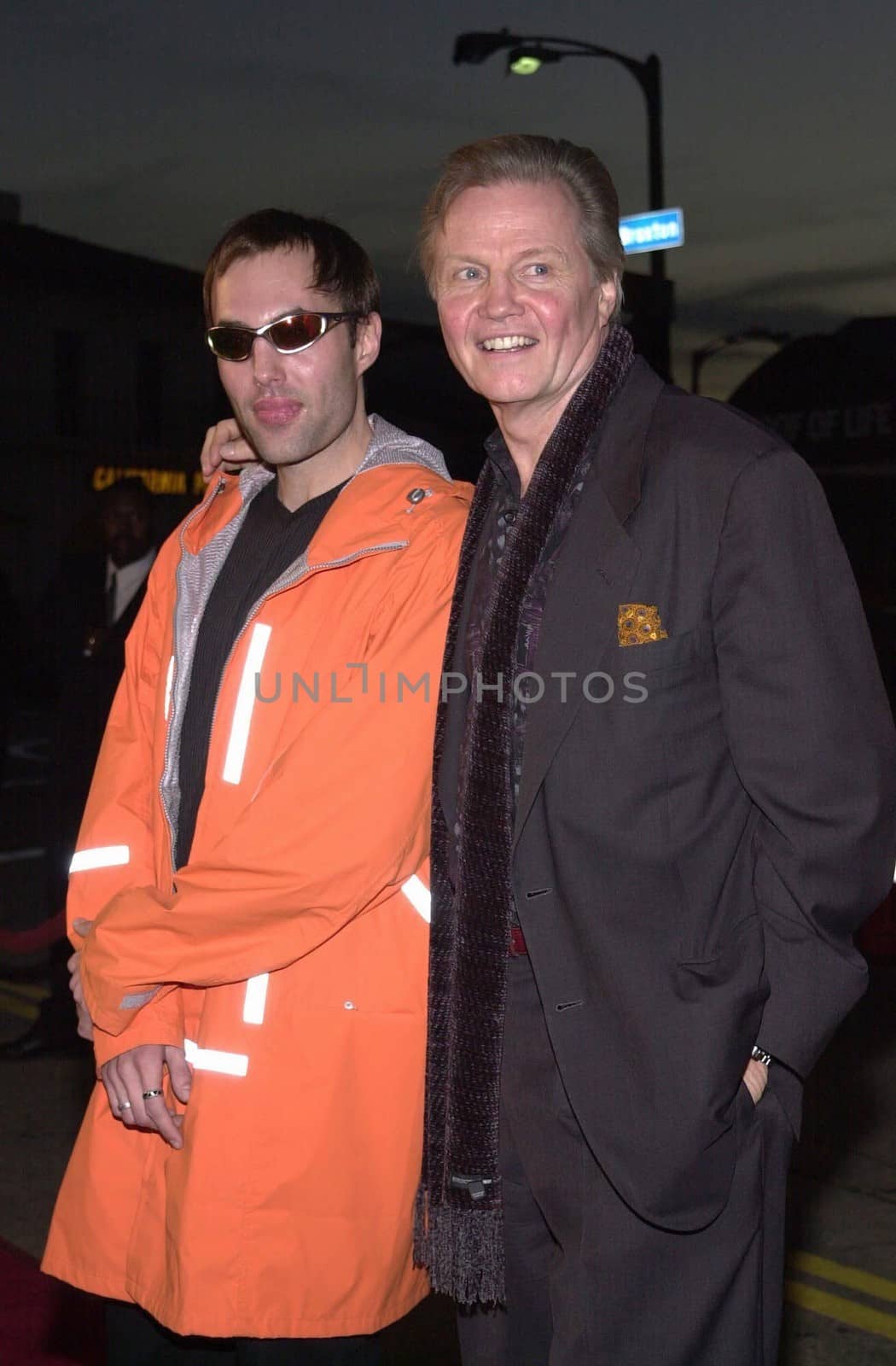 Jon Voight and son James Haven at the premiere of Miramax's "All The Pretty Horses," in Westwood, 12-17-00