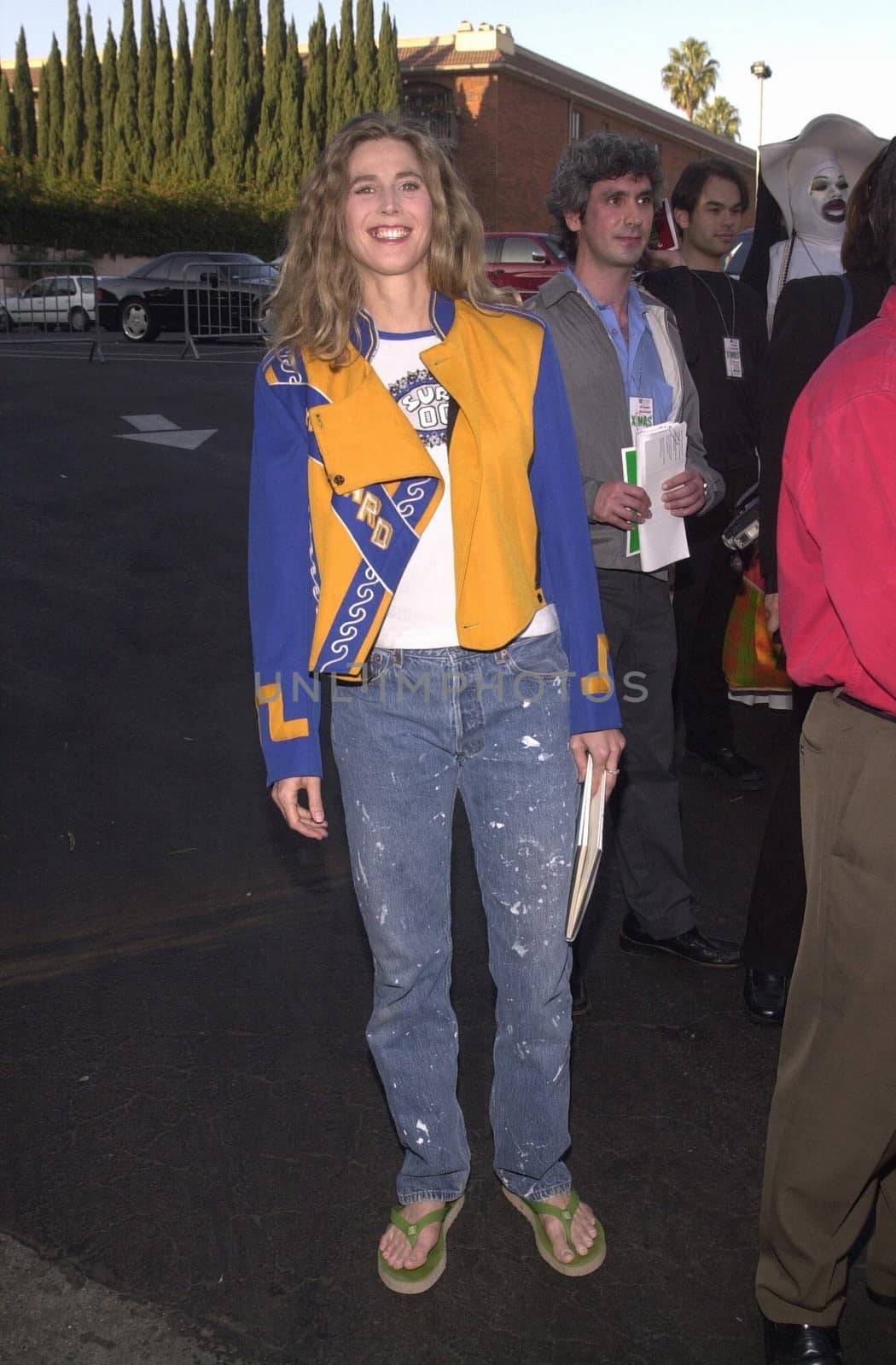 Ellen Degeneres at the Cracked Christmas Gala benefitting the Trevor Project's gay and lesbian suicide hotline. Los Angeles, 12-03-00