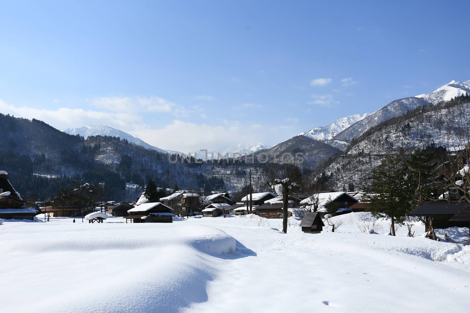 World Heritage, Historic Village of Shirakawago, Gifu, Japan