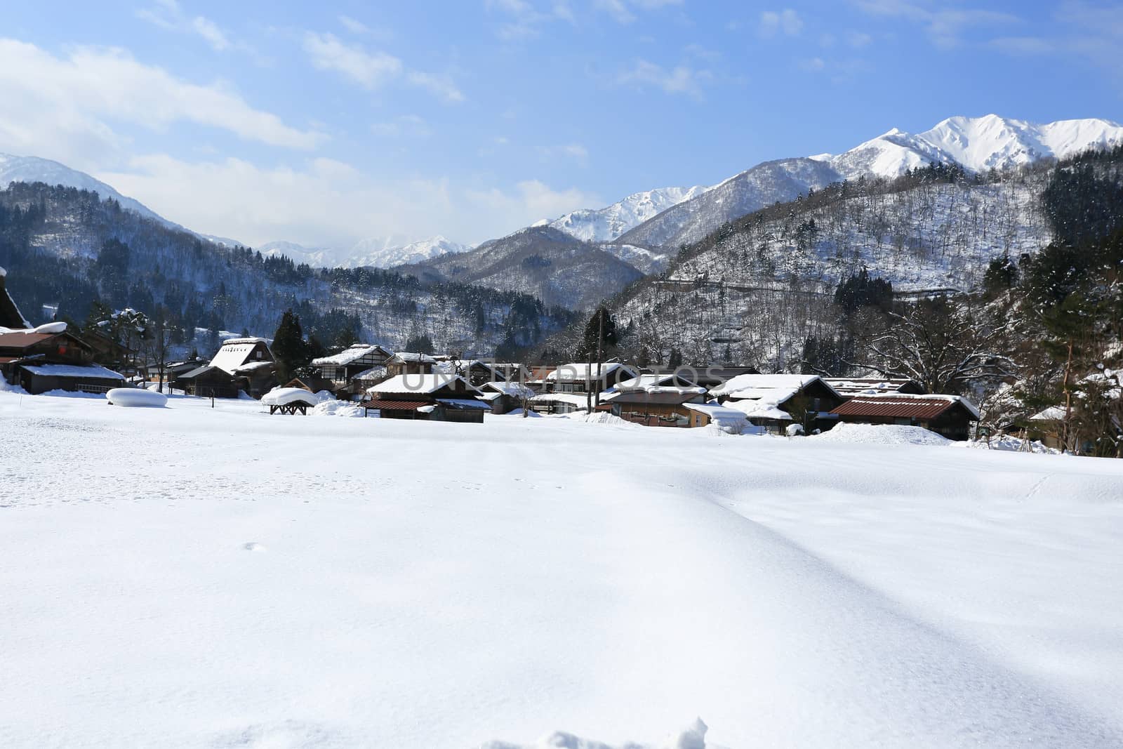 World Heritage, Historic Village of Shirakawago, Gifu, Japan