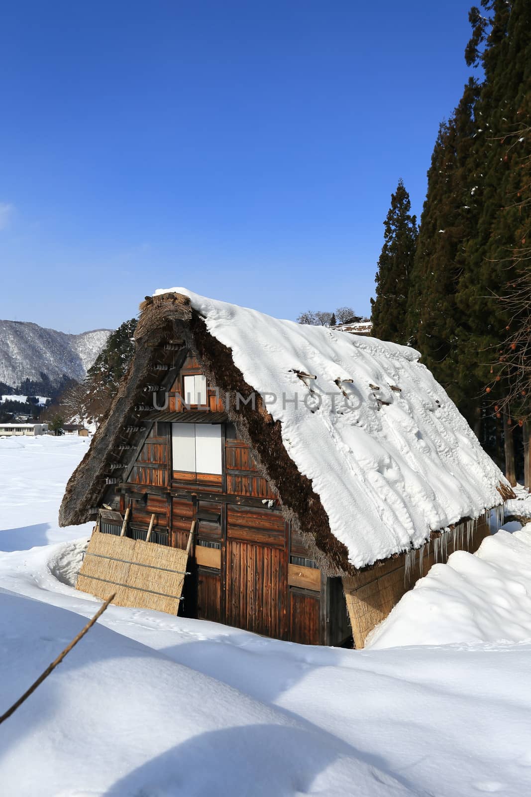 Shirakawa go village hut by rufous