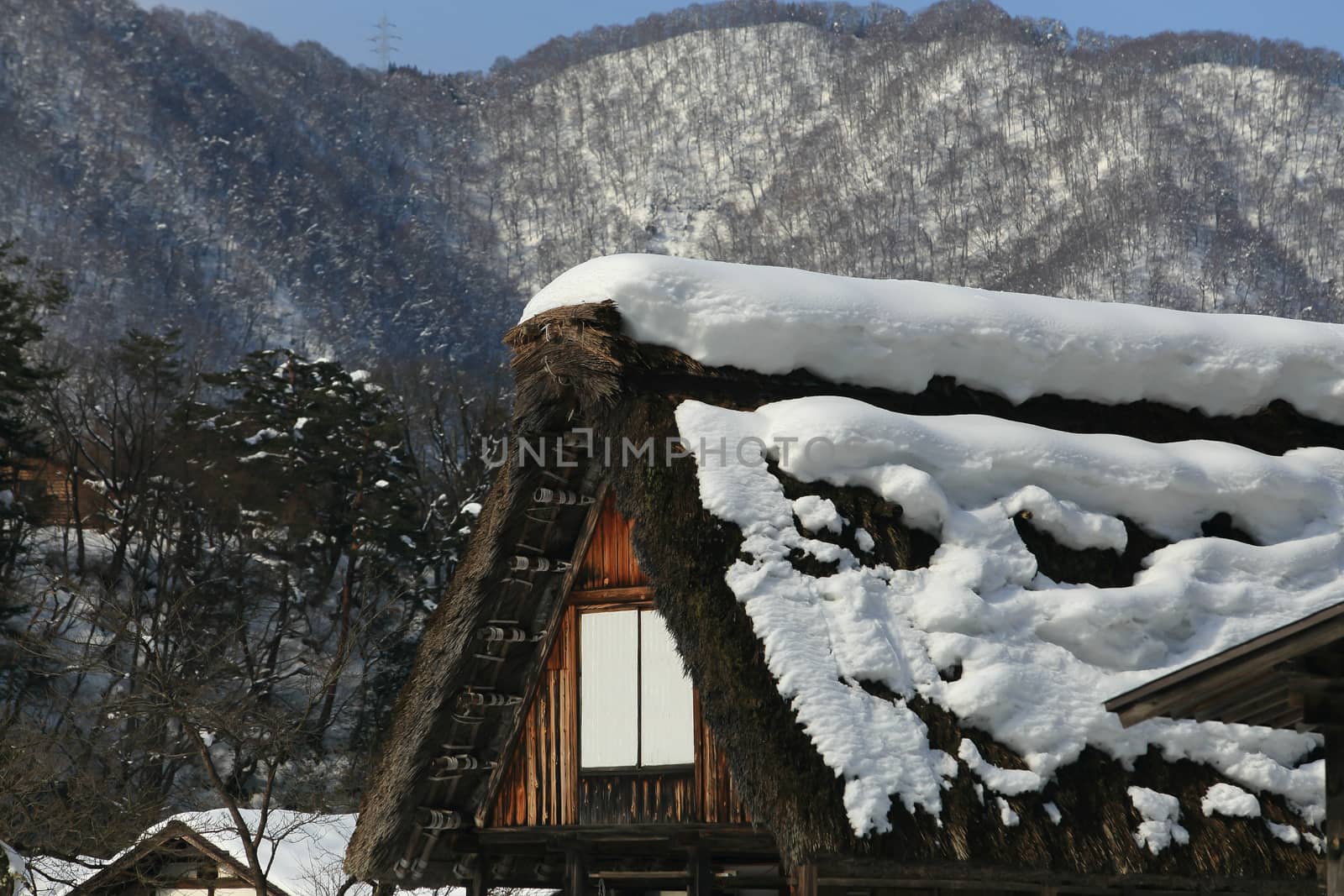 Shirakawa go village hut by rufous