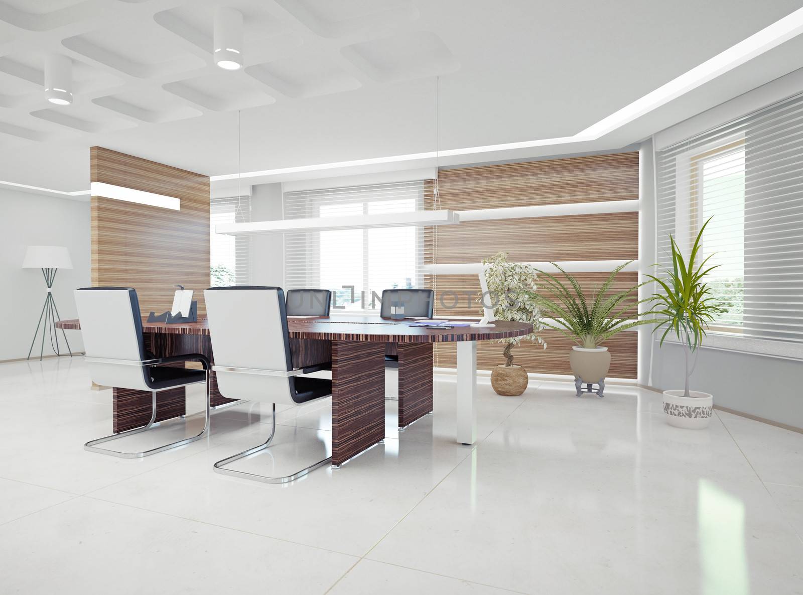 modern office interior. design concept 