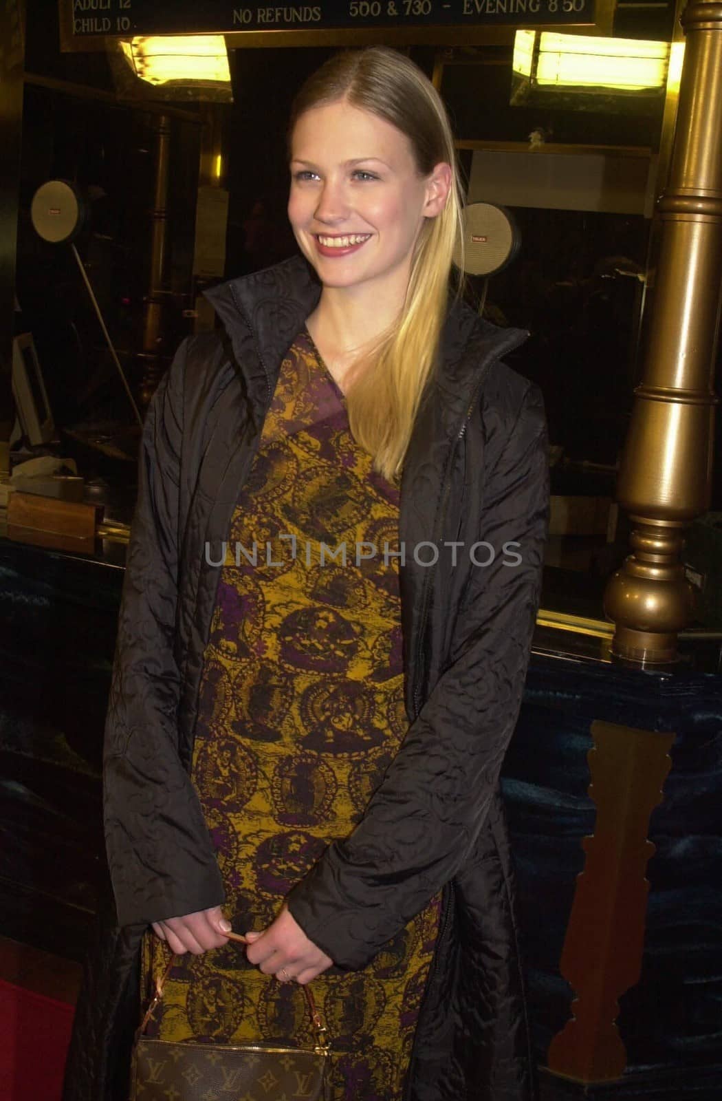 January Jones at the premiere of Dimension Film's "Reindeer Games" in Hollywood, 02-21-00