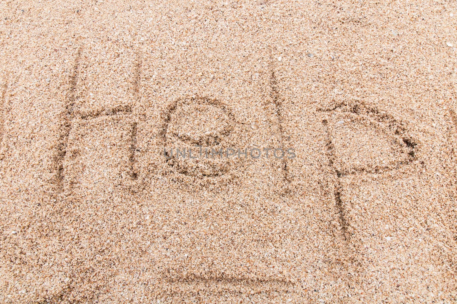 Help! write sand by Sorapop