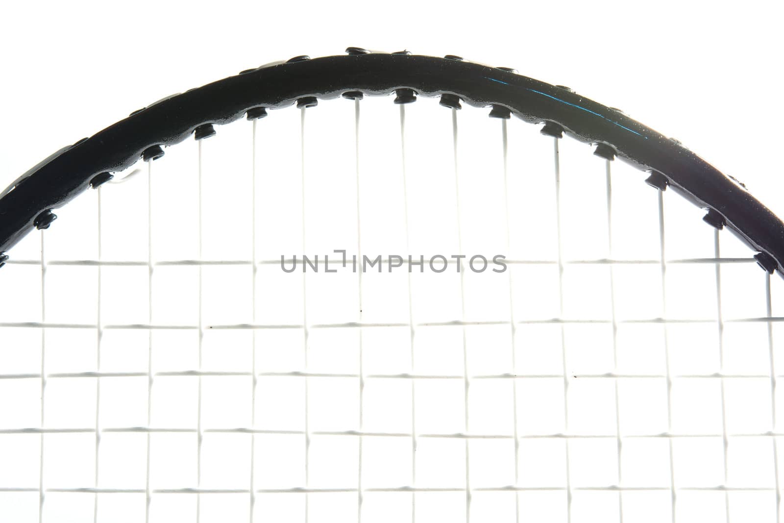 badminton with isolated by Sorapop