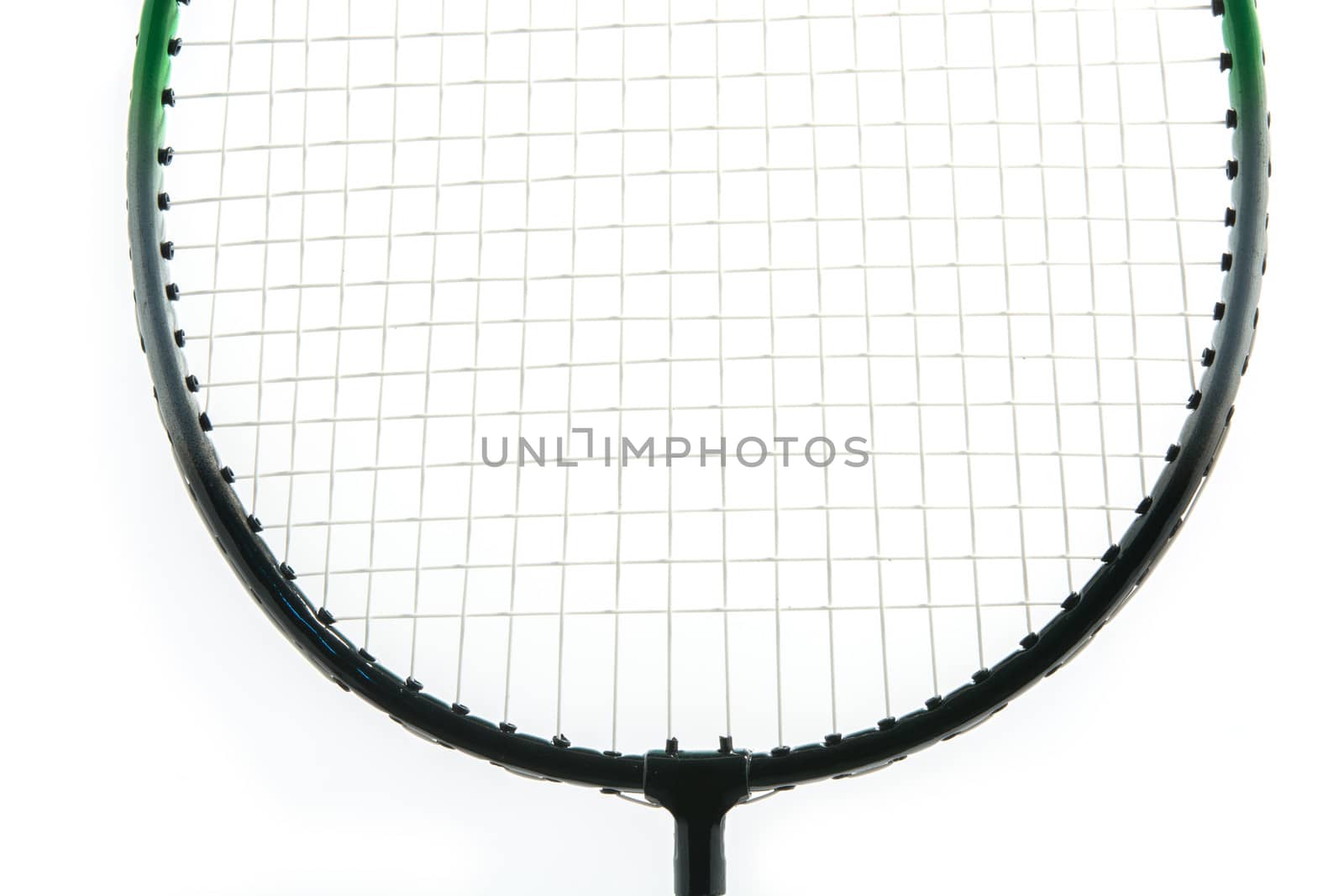 badminton with isolated by Sorapop