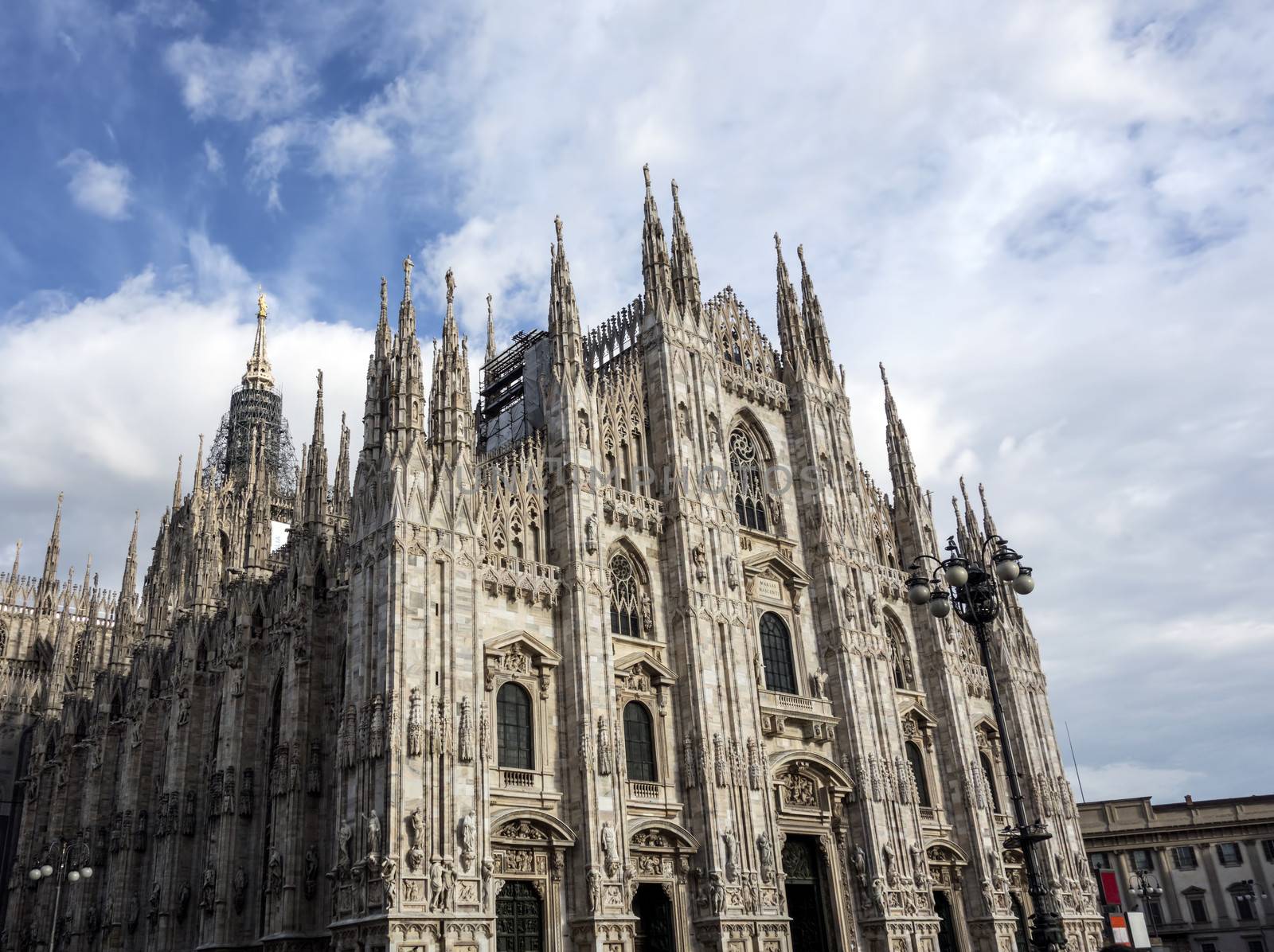 Facade of Cathedral Duomo, Milan by ibphoto