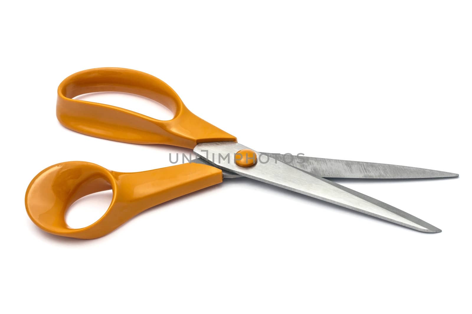  handled scissors isolated on white background 