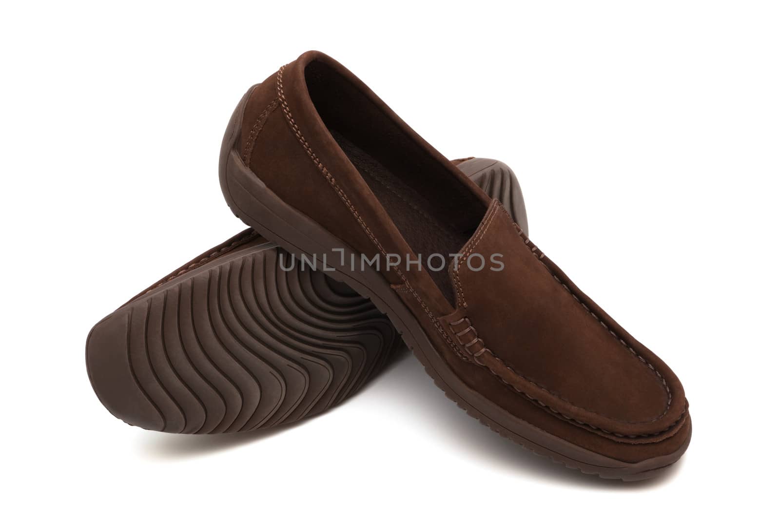 brown new moccasins by terex