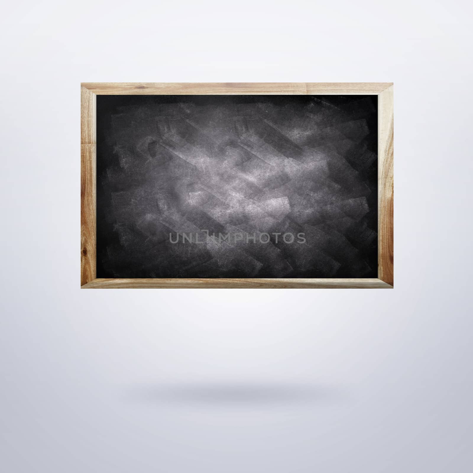 Blackboard on a plain background