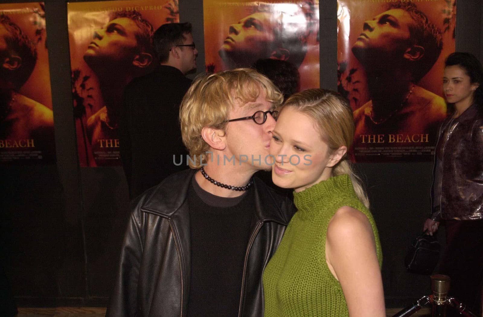 Andy Dick and Date at the premiere of Twentieth Century Fox's "The Beach" in Hollywood, 02-02-00