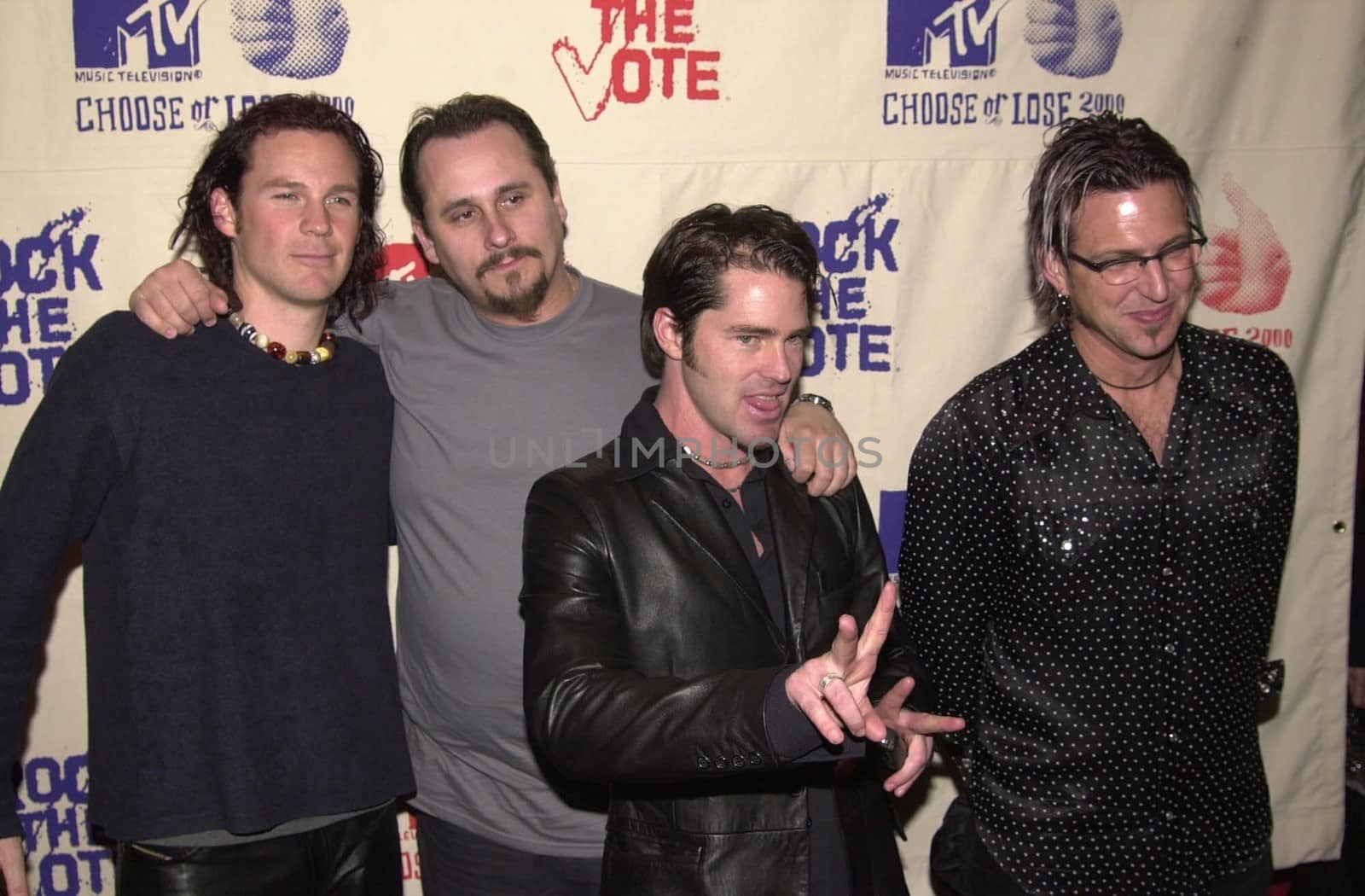 Dishwalla at an MTV Rock The Vote Rally, House Of Blues, Hollywood, 02-11-00