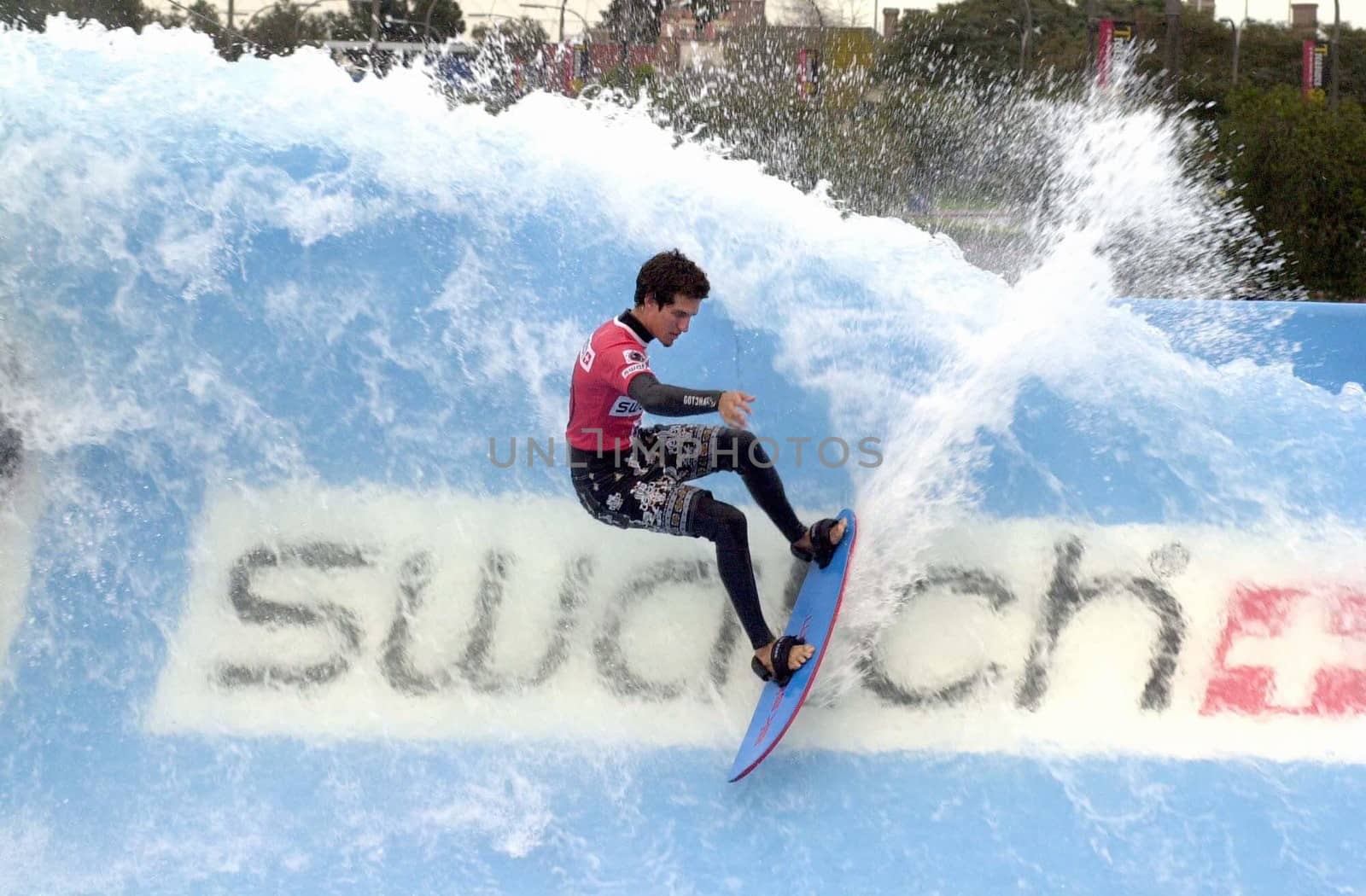 Rob Machado at the Swatch Wave Tour surf competition and rock concert at the Queen Mary in Long Beach, 02-02-00