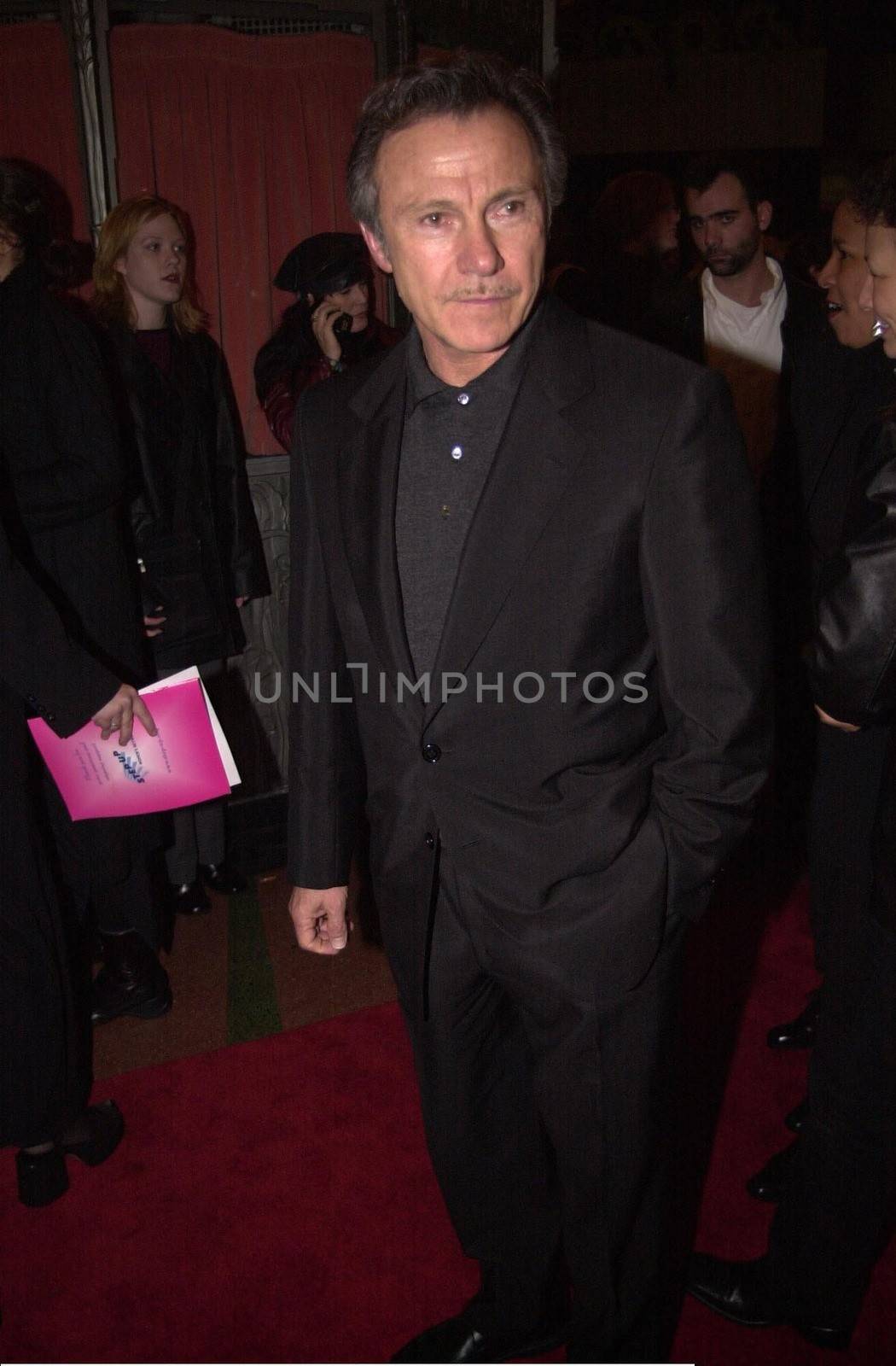 Harvey Keitel at the opening of The Vagina Monologues, benefitting V-Day, Wiltern Theater, 02-16-00