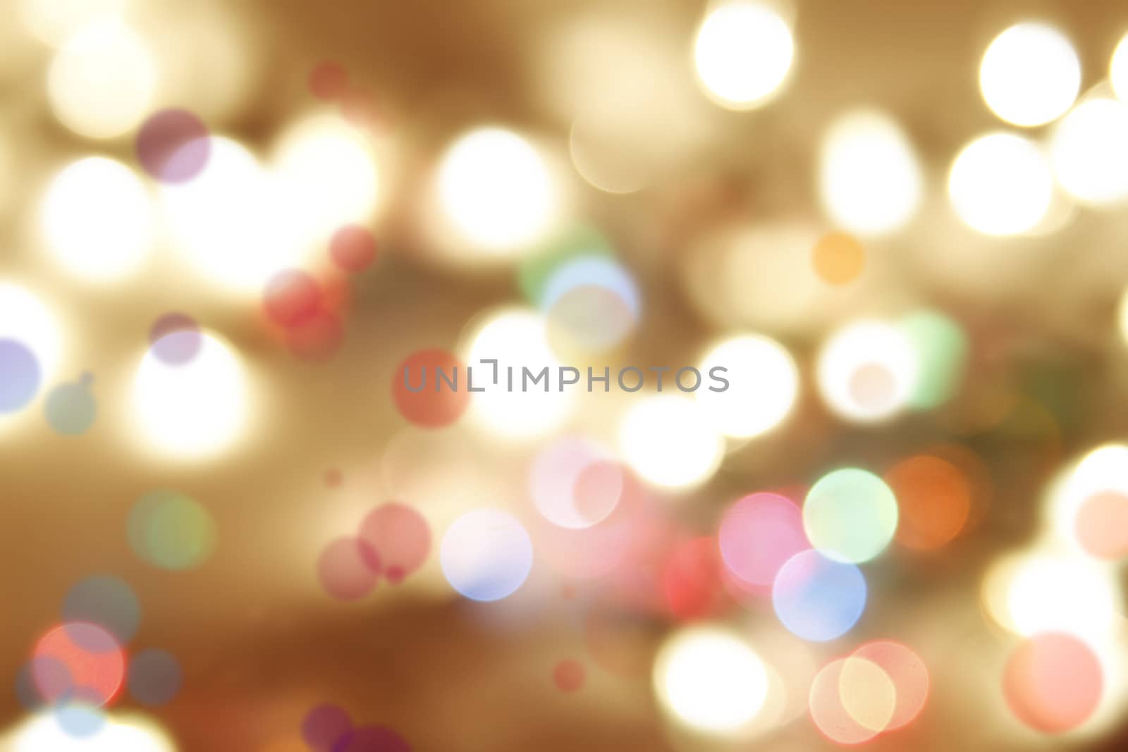 Circles on bright abstract background