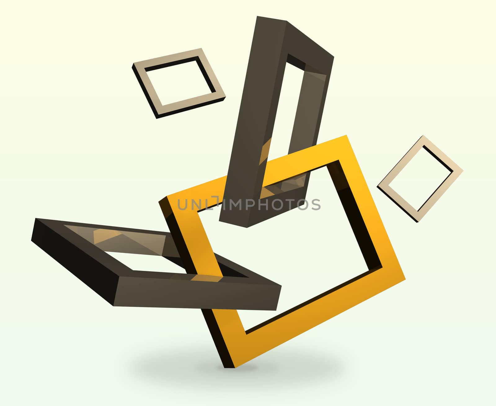 abstract background made in 3d software