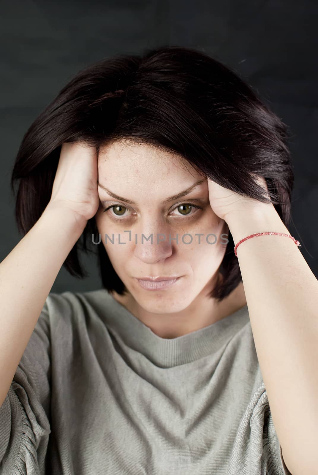 sad abused woman by Dessie_bg