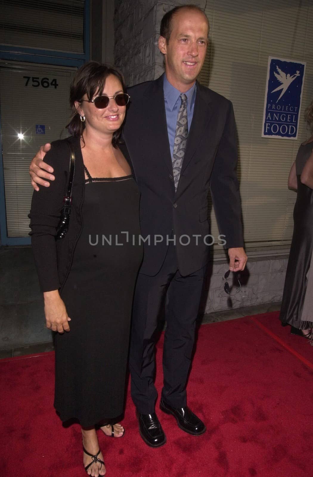 Anthony Edwards and Jeanine Lobell at the 6th Annual Angel Awards from project Angel Food held in Hollywood. 07-15-00