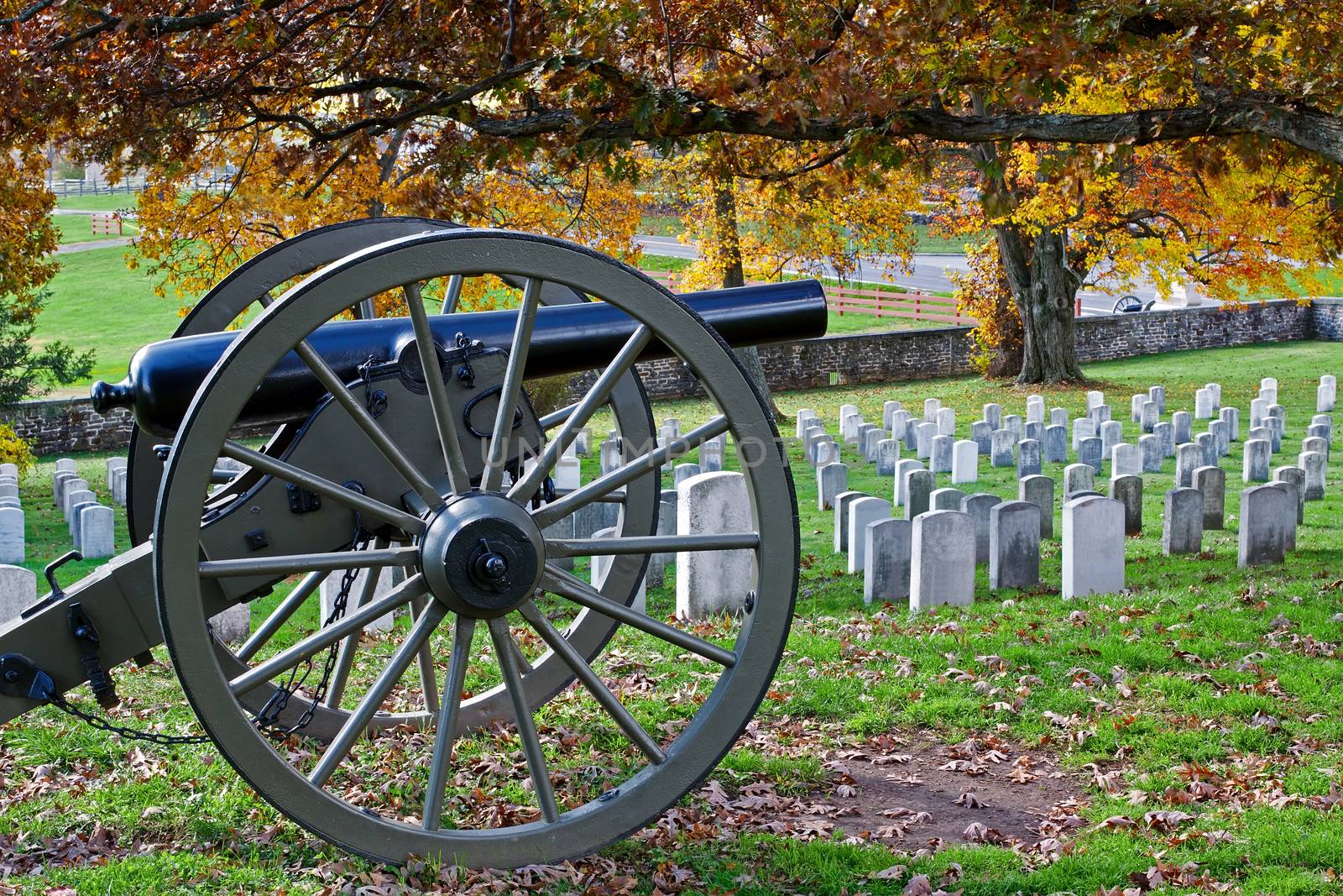 Gettysburg in Autumn by DelmasLehman