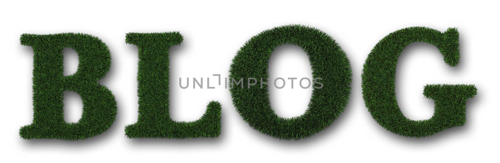 blog made from grass