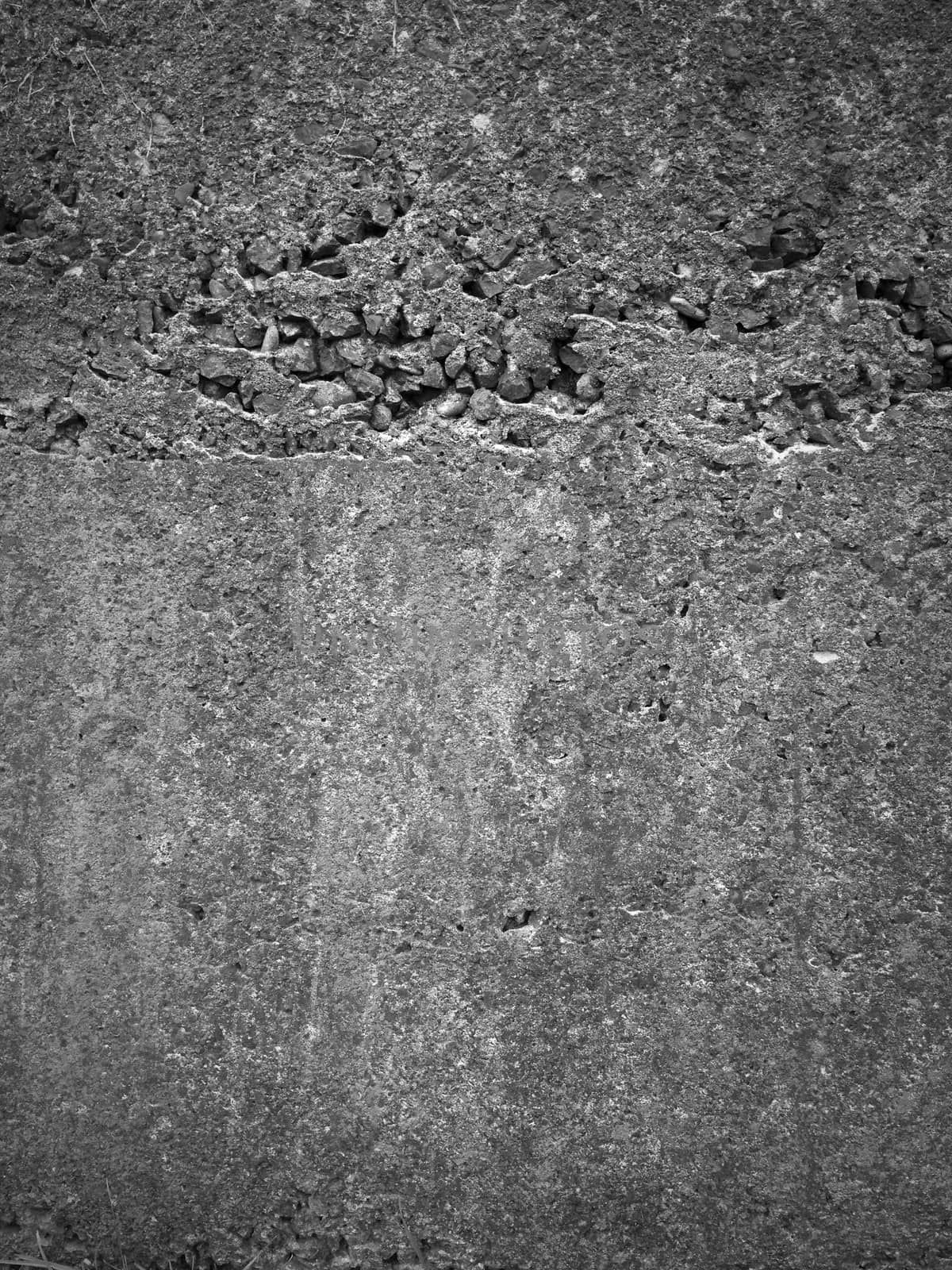 Closeup of grey textured background