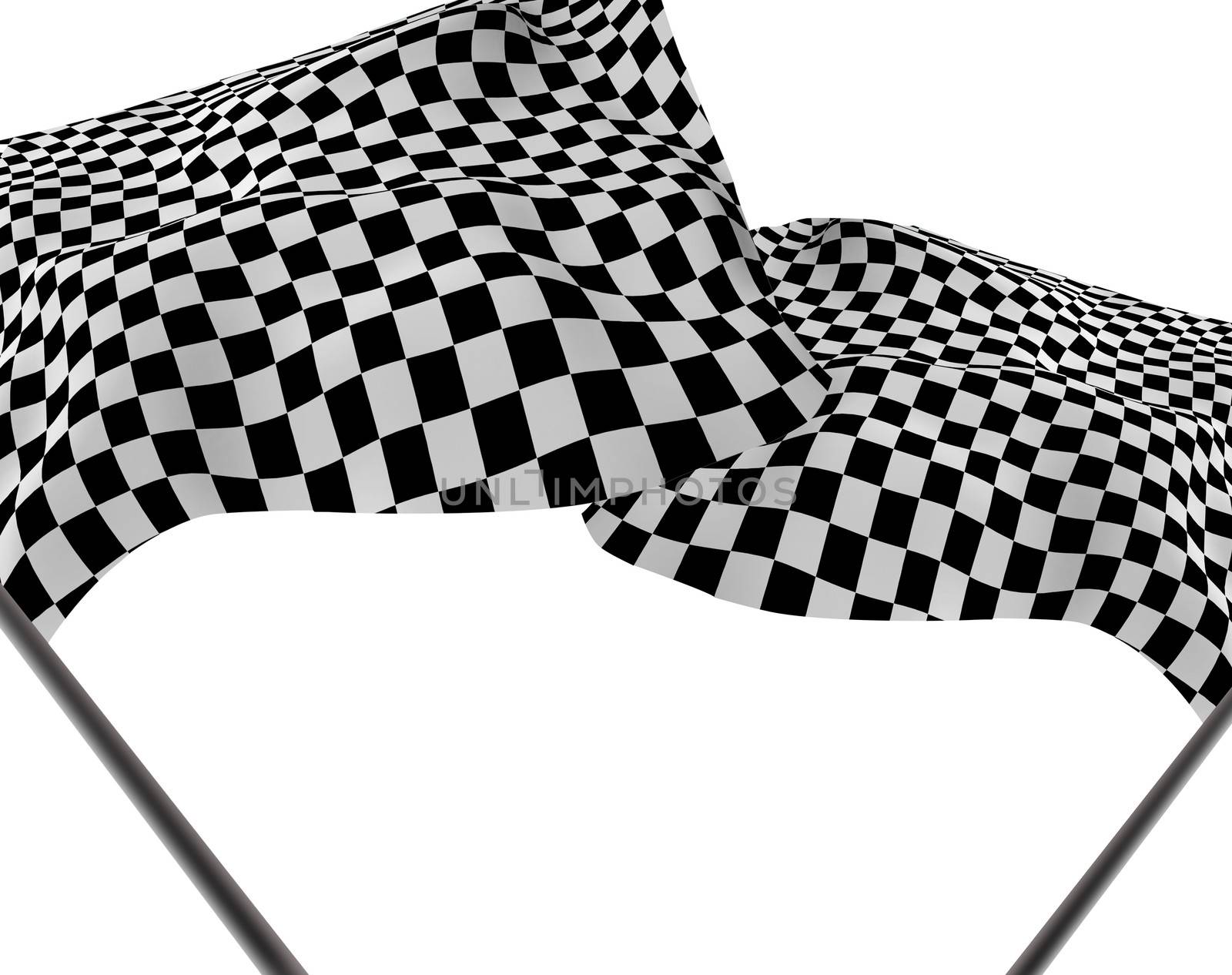 Large Checkered Flag by vitanovski