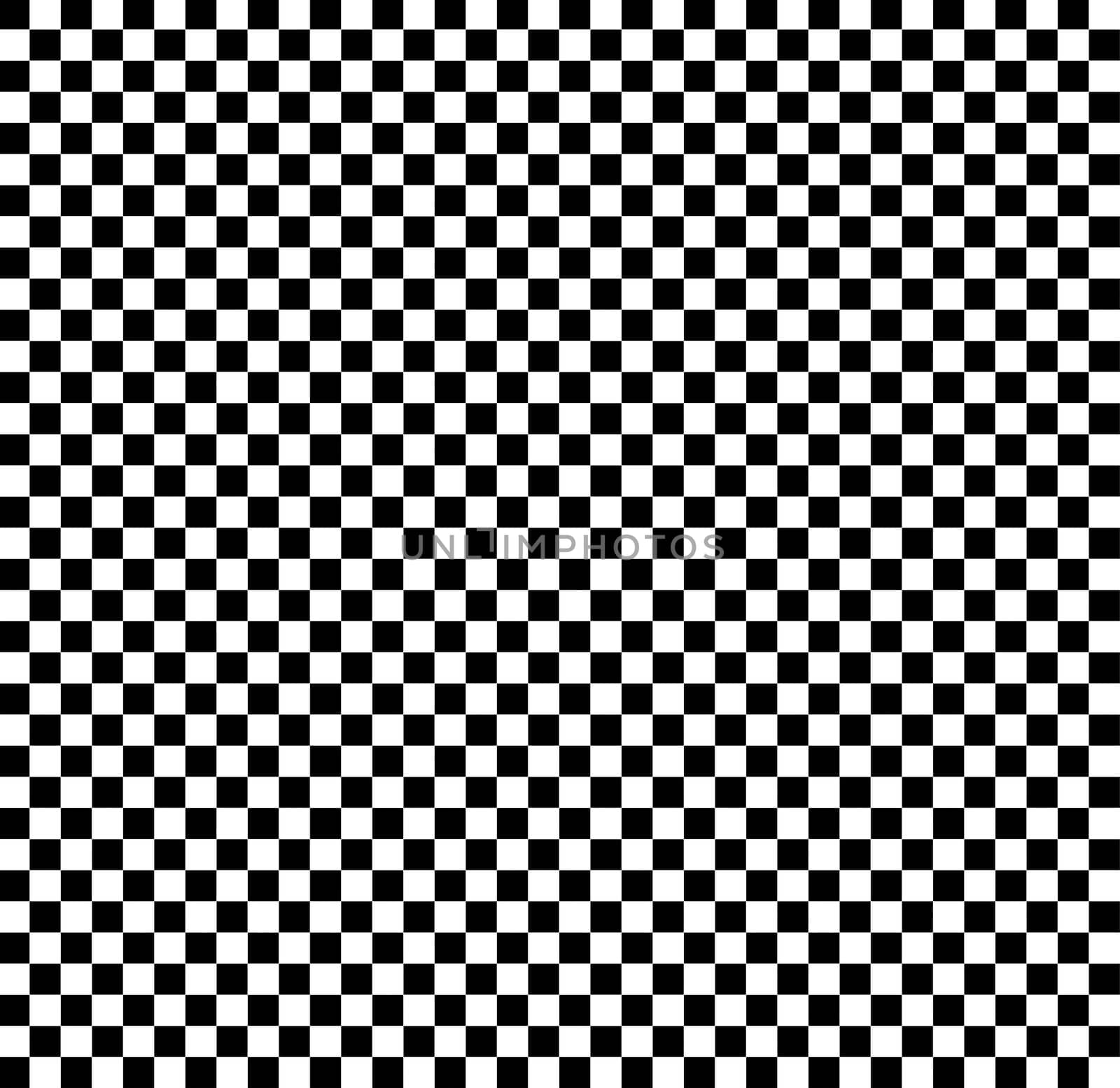 Black-white checkered plane made in 2d software