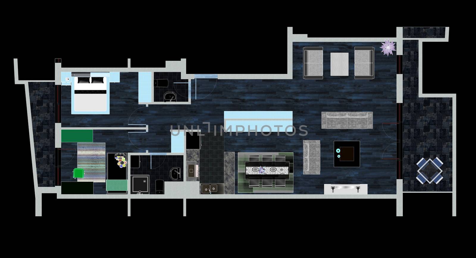 Home floor plan by vitanovski