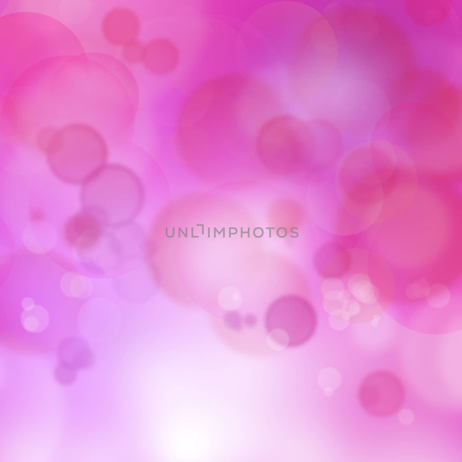 Circles on pink color background