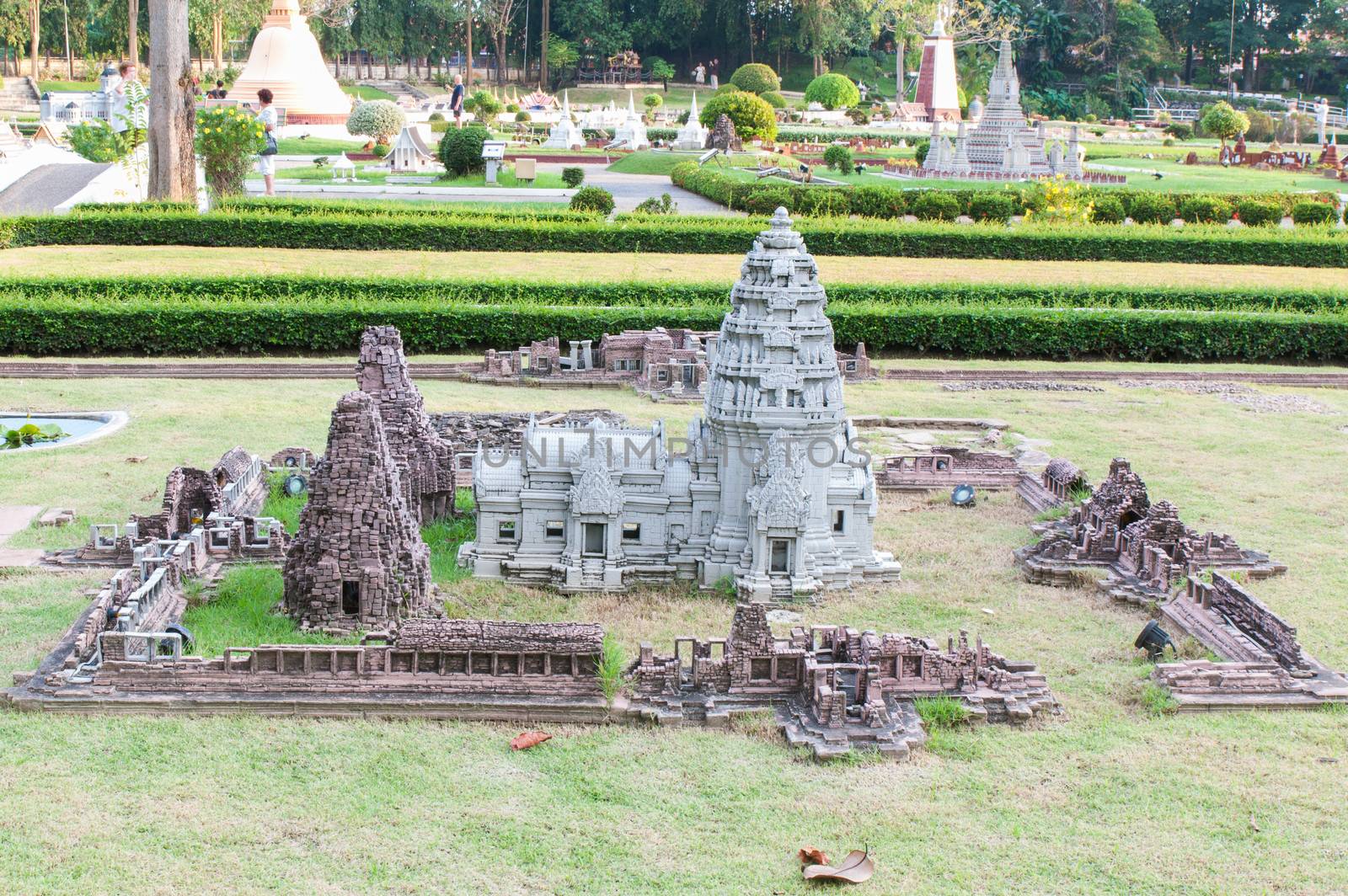 Phimai stone temple mini siam by Sorapop