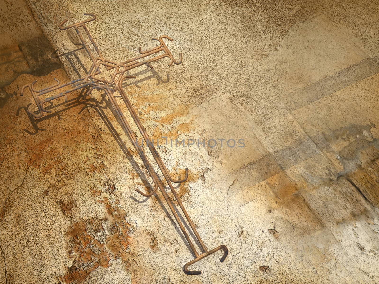 Cross of Rusty Wire by vitanovski