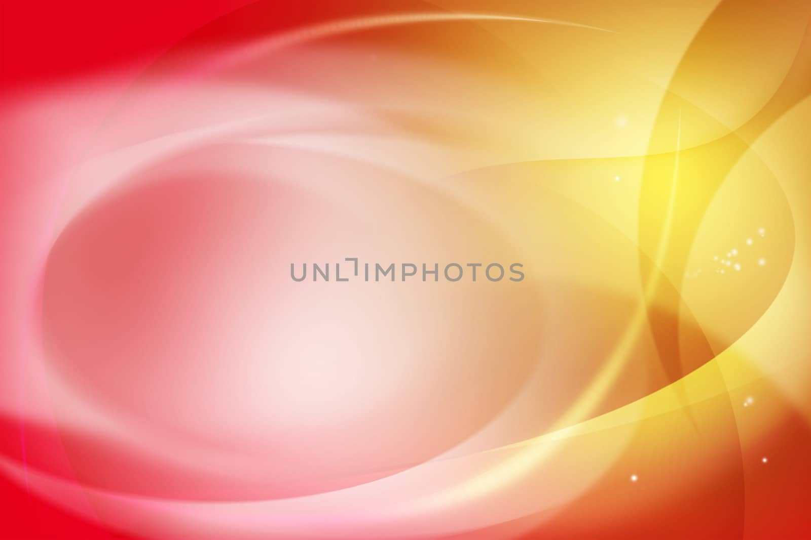 Red and yellow abstract background. Copy space